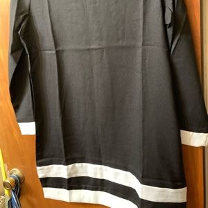 Black and white dress